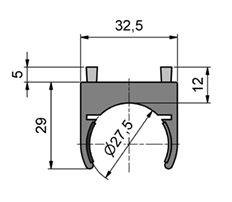 Szczotka ochronna MINK Guard-System, włosie rzadkie
