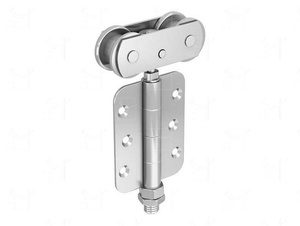 Wózek 4-kołowy z zawiasem MANTION 0532, ocynk