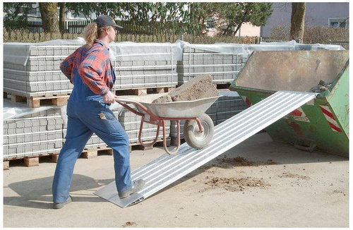 Antypoślizgowa aluminiowa rampa najazdowa ALTEC AOS 800 (081.01.074)