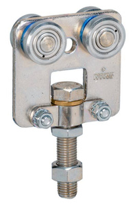 Wózek 4-kołowy z obrotową śrubą NIKO 23.R51, ocynk