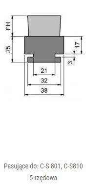 Uszczelka szczotkowa MINK STL800D
