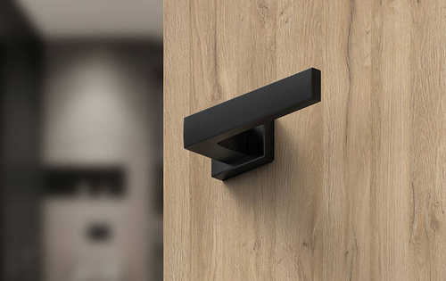 Klamka drzwiowa CORONA FOCUS (szyld prostokątny RT)