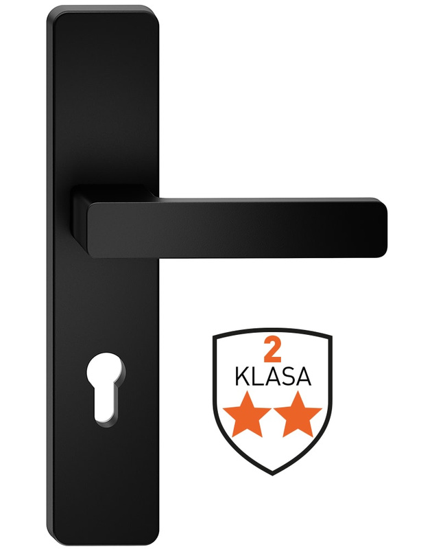 Kompatybilność z wkładką bębenkową - klamka METAL-BUD ATLAS 72 mm