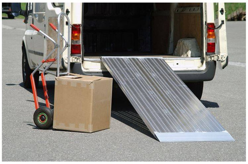 Antypoślizgowa aluminiowa rampa najazdowa ALTEC AOS 400 (081.01.044)