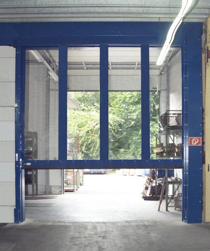 Folia PVC 200x2 Niebieska nietransparentna Ref. 154