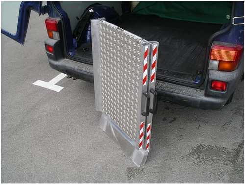 Szeroka składana rampa załadowcza ALTEC AWR-F (083.55.017)