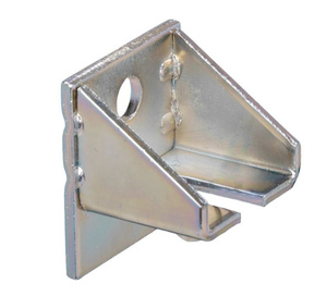 Regulowany uchwyt ścienny do szyny NIKO 26.B05, ocynk