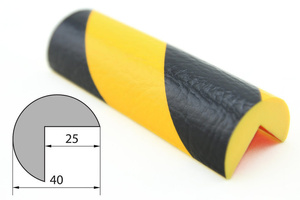 Elastyczny profil ostrzegawczo-ochronny KNUFFI typ A (docinany na wymiar)