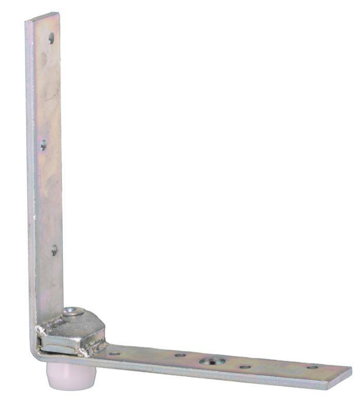 Dolny narożnik do skrzydeł drewnianych NIKO 33.N98, ocynk