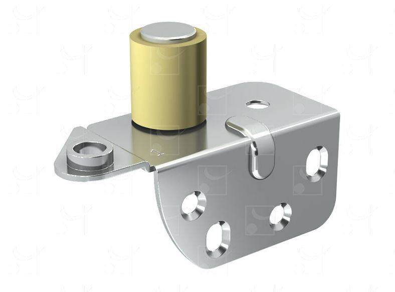 Dolna rolka prowadząca z kątownikiem MANTION 1101PDG, ocynk