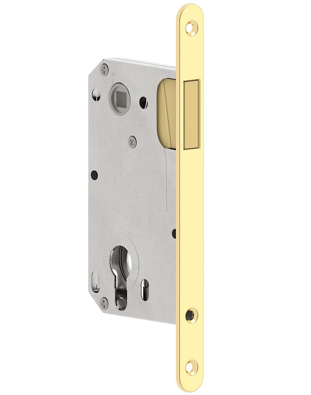 Zamek wpuszczany magnetyczny METAL-BUD 85/50 – różne kolory
