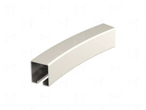 Sektor łuku szyny nośnej MANTION SPORTUB 5040CS, promień 600 mm, kąt 20°, 208 mm, ocynk