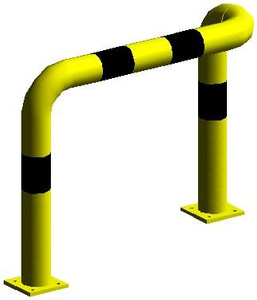 Odbojnica przyziemna skrzynkowa narożna lewa CM.OPSL0606H