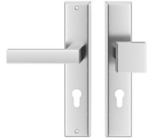 Zewnętrzna klamko-gałka drzwiowa Metal-Bud TOPAZ inox