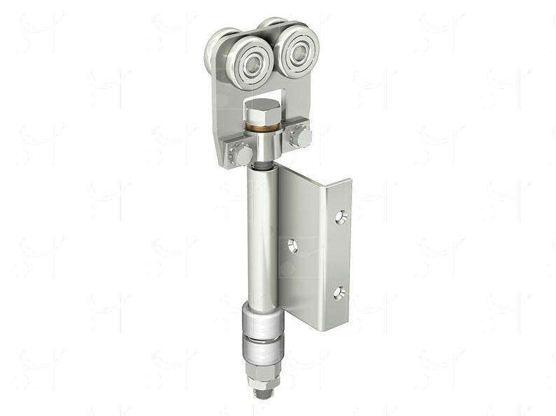 Wózek 4-kołowy z kątownikiem MANTION 9332E, ocynk