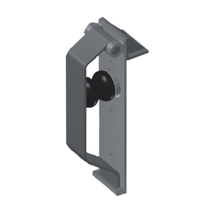 Zderzak stalowy sprężynowy 700 mm (z przewyższeniem 100 mm)