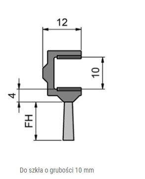 Uszczelka szczotkowa MINK STL12101