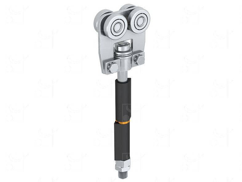 Wózek 4-kołowy do wspawania MANTION 9542SO, ocynk