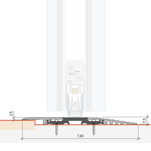 Płaski próg PLANET F130 (253119)