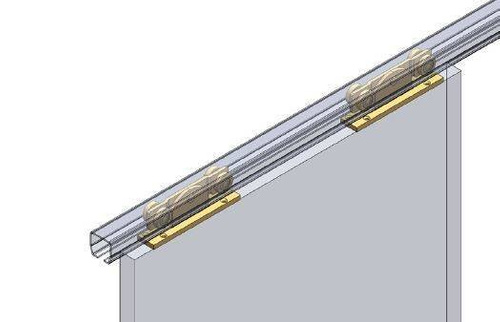 Wózek 4-kołowy NIKO 23.R59, ocynk