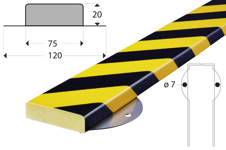 Zestaw do ochrony ścian KNUFFI typ S (1000 mm)