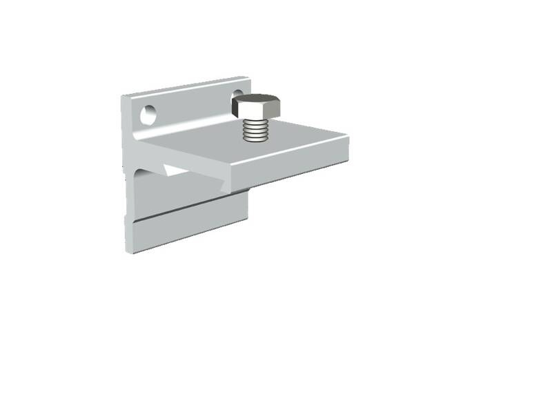 Uchwyt ścienny MANTION 219-040, aluminium