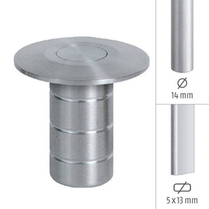 Maskownica podłogowa PLANET BM-R Ø15 mm (900608)