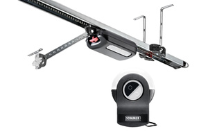 Napęd do bramy garażowej SOMMER pro+ z 1 nadajnikiem 4-kanałowym