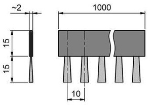 Antyelektrostatyczna uszczelka szczotkowa MINK ABL100000