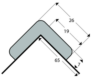 Zestaw do ochrony ścian KNUFFI typ E (1000 mm)