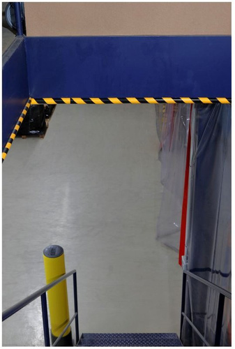 Elastyczny mrozoodporny profil ostrzegawczo-ochronny KNUFFI typ E (1000 mm)