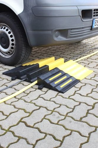 Osłona kabli i węży 300 mm, żółta