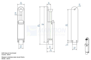 Przytrzymywacz drzwiowy MANTION 1311N