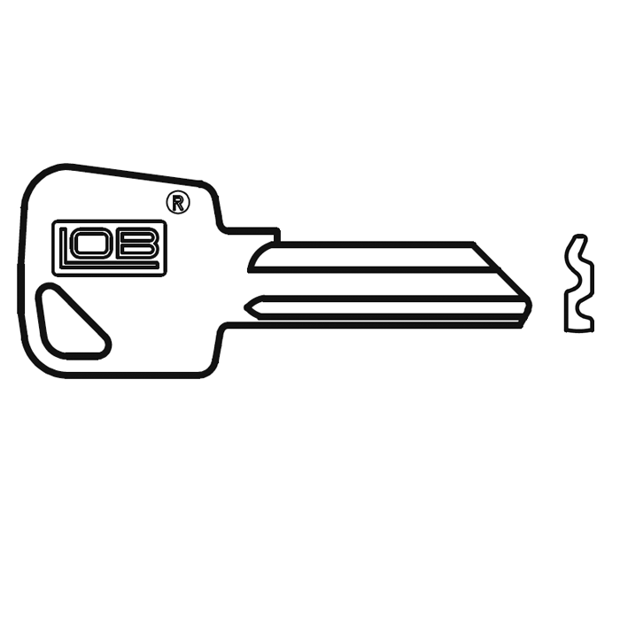 Klucz surowy LOB AD150