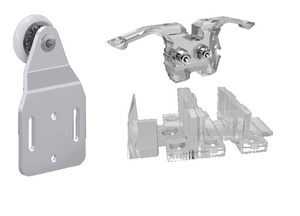 Zestaw SATURN z prowadnicą, na jedno skrzydło drzwi