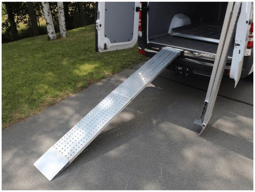 Antypoślizgowa składana aluminiowa rampa najazdowa ALTEC AOS-F 200 (081.55.009)