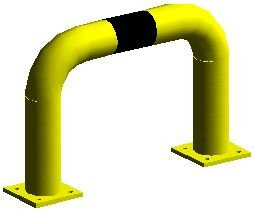 Odbojnica przyziemna prosta CM.OPP0503H