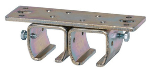 Podwójny uchwyt sufitowy szyny NIKO 25.B32, ocynk