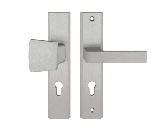 Zewnętrzny klamko-pochwyt drzwiowy Metal-Bud TOTAL inox plus