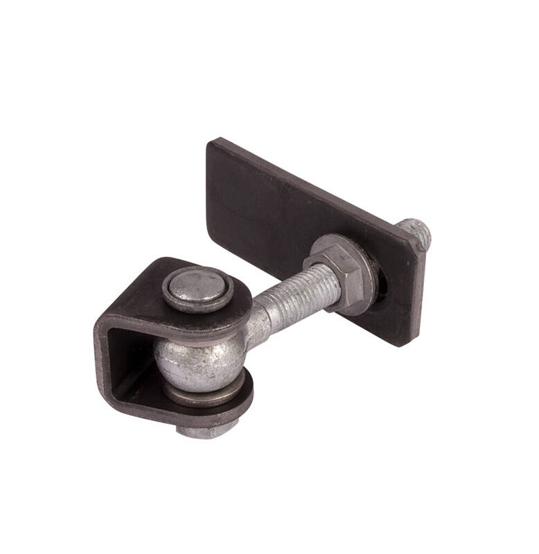Regulowany w trzech kierunkach zawias 180° Locinox GBMU; M12 - M22