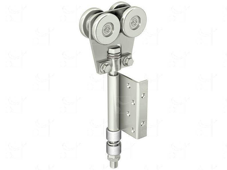 Wózek 4-kołowy z kątownikiem MANTION 9362E, ocynk