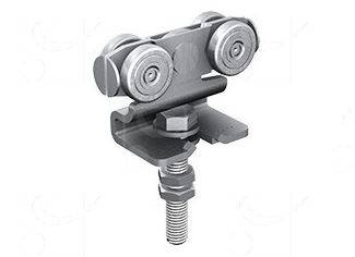 Wózek 4-kołowy MANTION 9232XSA2, stal nierdzewna AISI 304