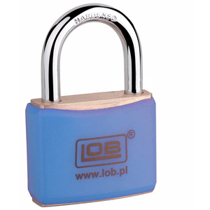 Kłódka zatrzaskowa w osłonie tworzywowej LOB KD40K