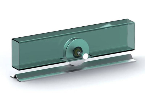 Nylonowe koło jezdne 1-łożyskowe profil V