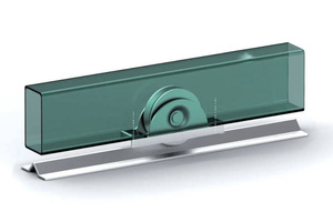 Koło jezdne 2-łożyskowe profil U Ø20 mm z podporą wewnętrzną