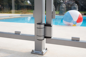 Podwójnie łożyskowany zawias 180° Locinox DINO