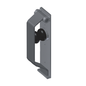 Zderzak stalowy sprężynowy 600 mm