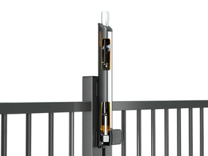 Zamek magnetyczny z zabezpieczeniem do basenów Locinox FORTIMA