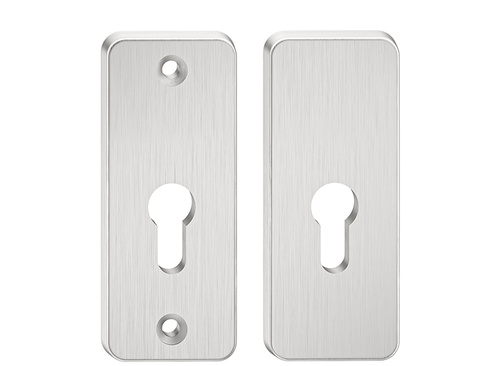 Szyld górny bezpieczny do klamek Metal-Bud ATLAS, wersja krótka