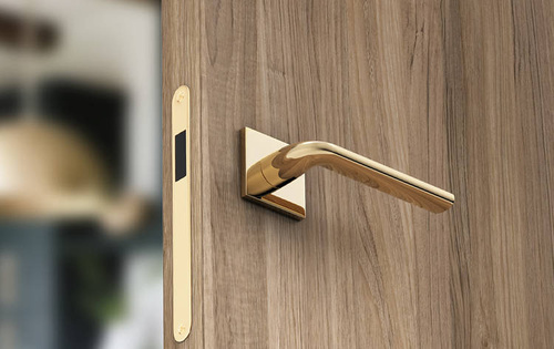 Klamka drzwiowa CORONA SCANDI (szyld kwadratowy)